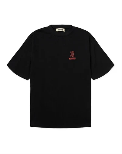 Woodbird - WBBaine Tiger T-shirt - Black